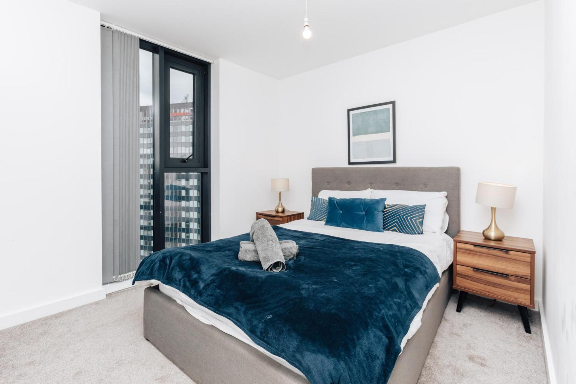 Luxury 2 Bedroom Apartment, Broad Street برمنغهام المظهر الخارجي الصورة
